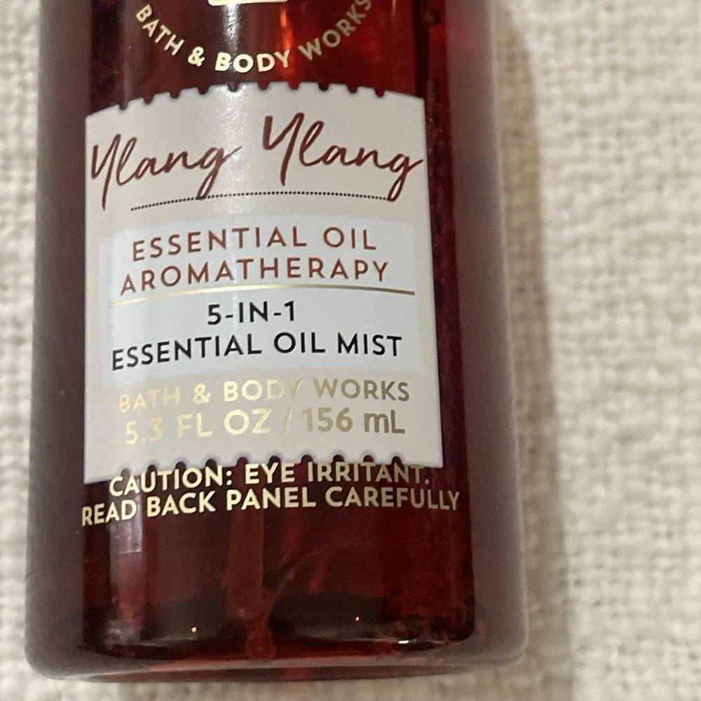 BATH & BODY WORKS AROMATHERAPY YLANG YLANG 5-IN-1‎ ESSENTIAL OIL MIST SPRAY NEW